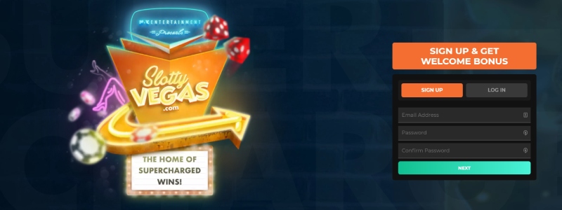 Slotty Vegas welcome bonus